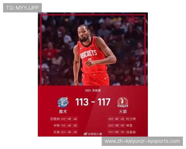 火箭队今日早晨对魔术队比赛实况报道